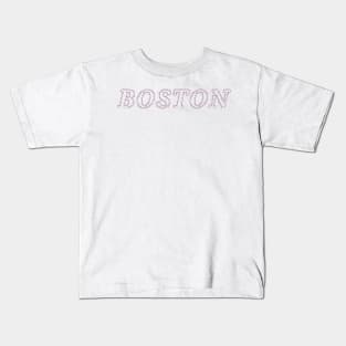 Boston logo design Kids T-Shirt